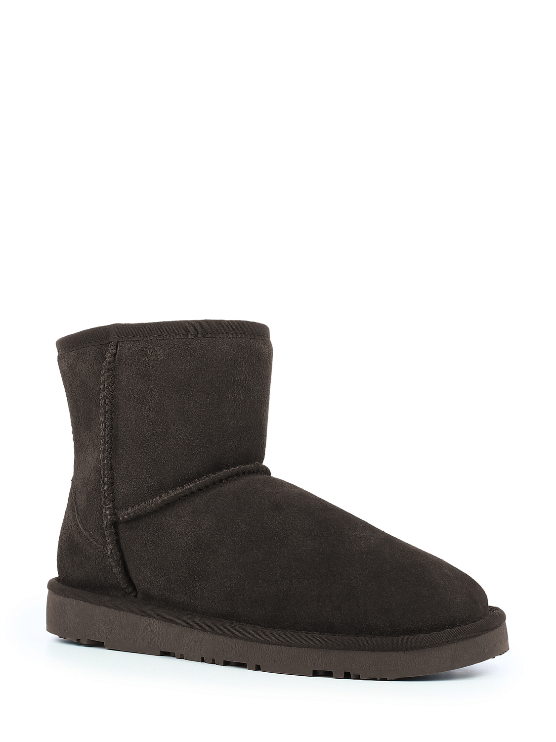 Rugged Gear Brown wool suede water resistant
