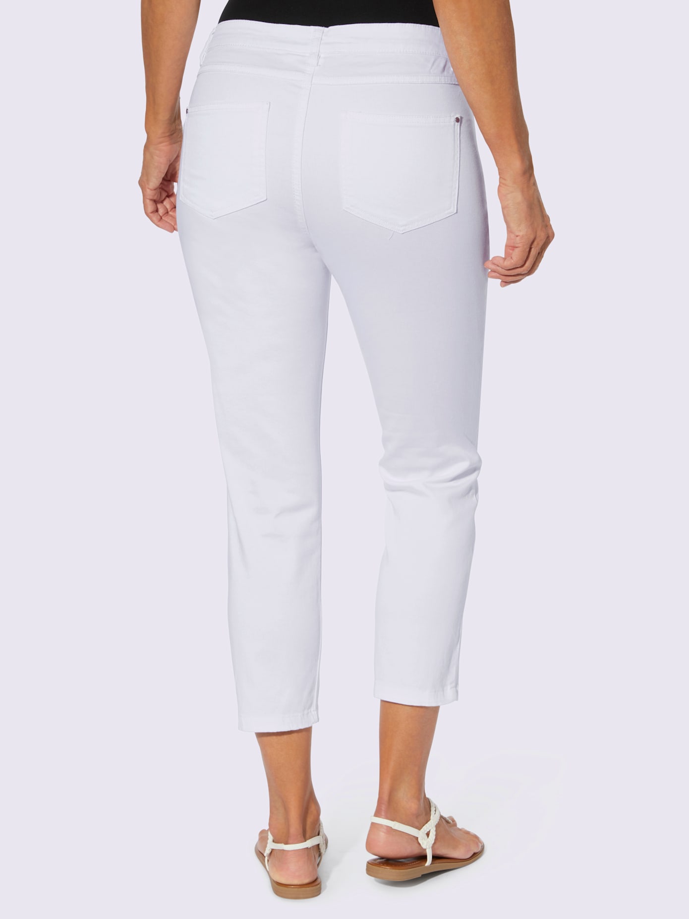 Jean femme 7/8 delavé