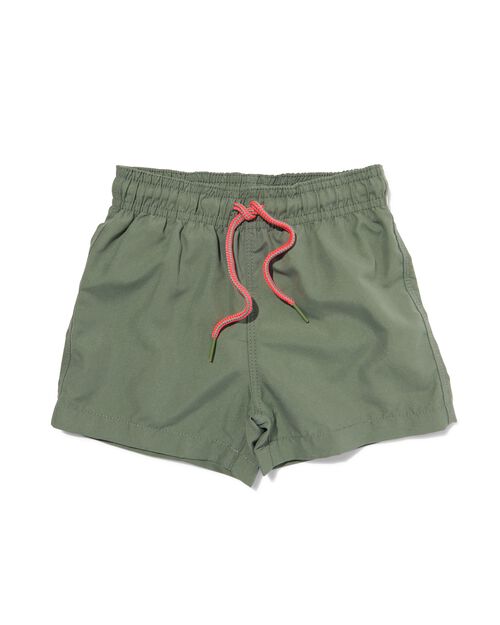 maillot de bain enfant vert armée