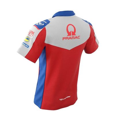 Polo Ixon PRAMAC REPLICA 22 - Rouge / Bleu