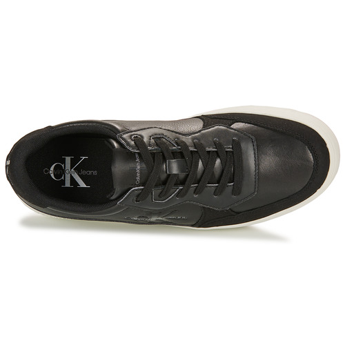 Calvin Klein Jeans - CLASSIC CUPSOLE LOW LTH - Noir / Blanc