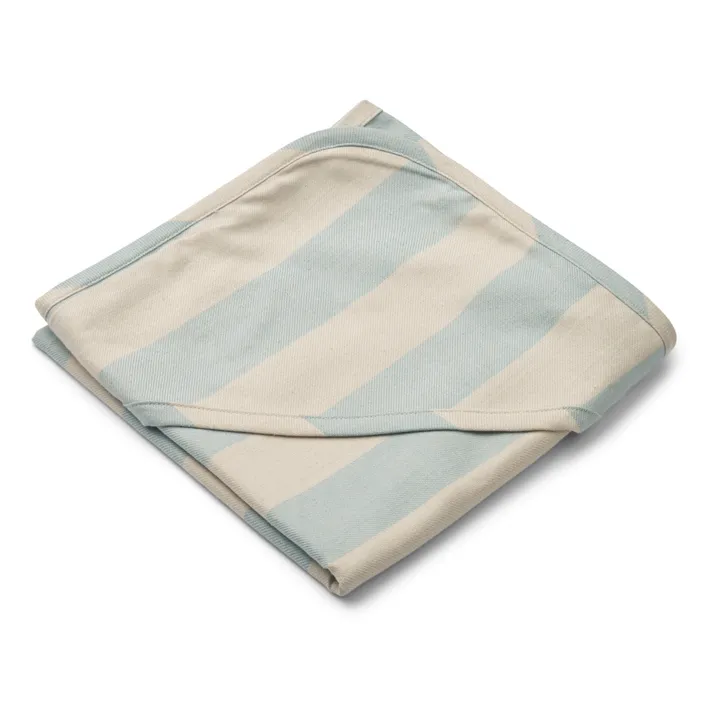 Liewood Cape de bain Mie en coton bio | Bleu