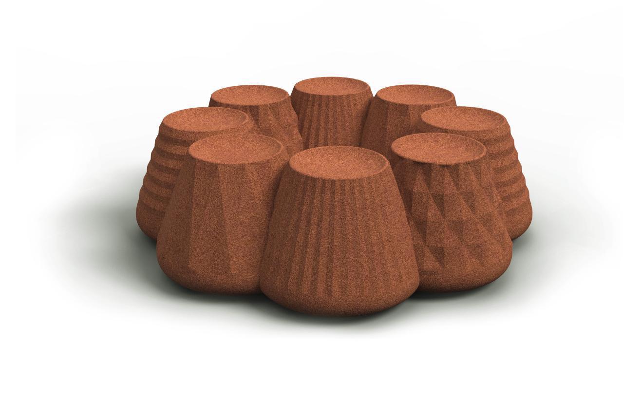 Motiv-Backform Tarte- und Törtchen 26 cm, SchwarzBundform