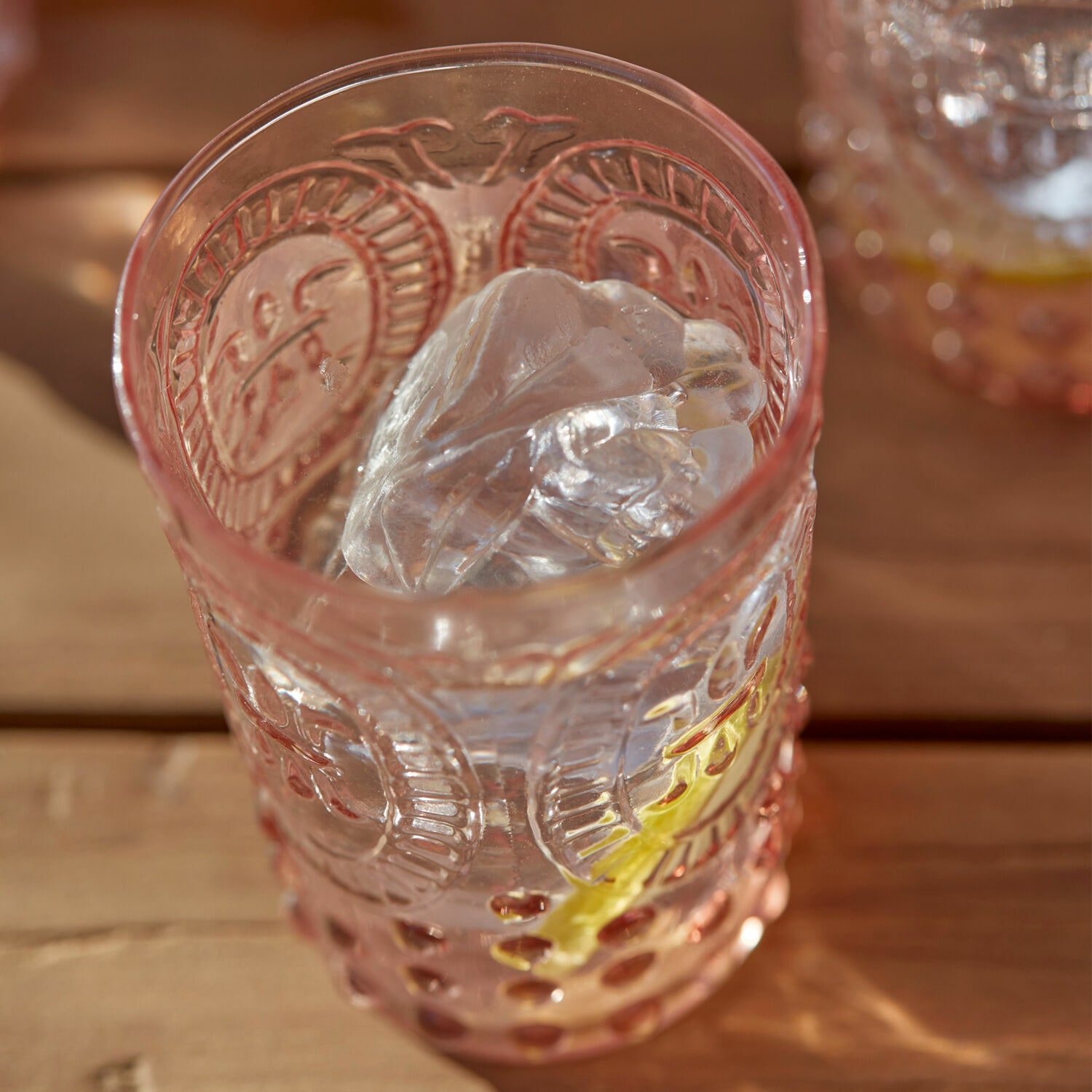 Glas 6er Set Fleury rosa