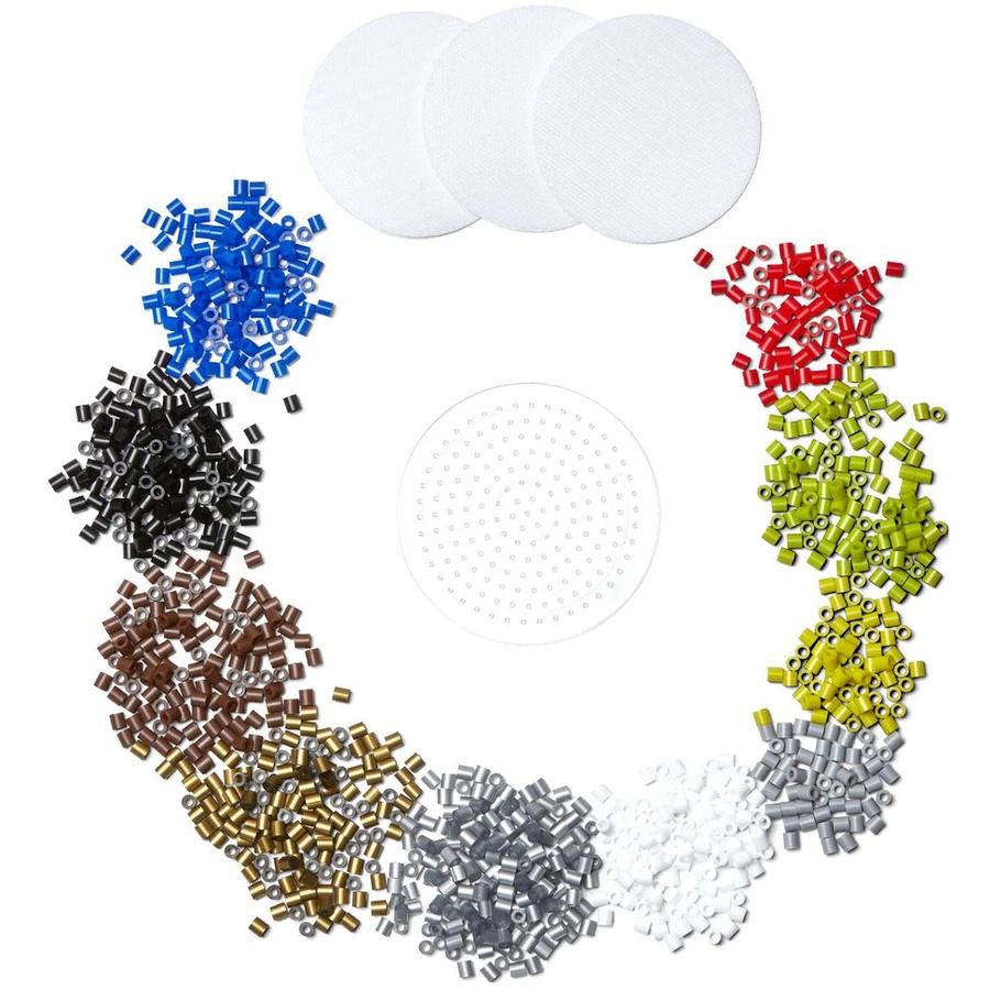 Ergobag Zubehör Klettie - Bügelperlen Set Jungs
