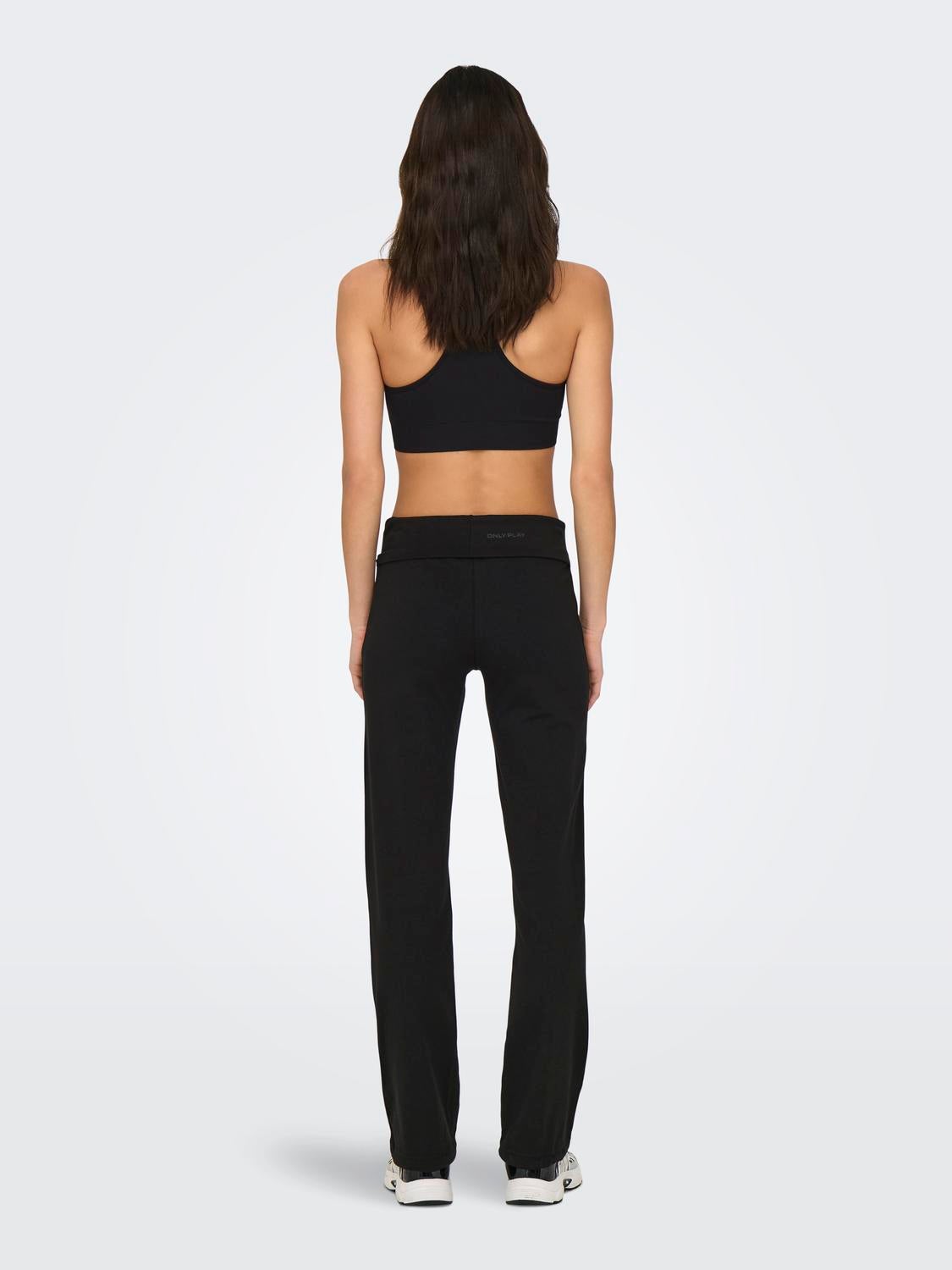 ONPFOLD Mittlere Taille Ausgestellt Leggings Black