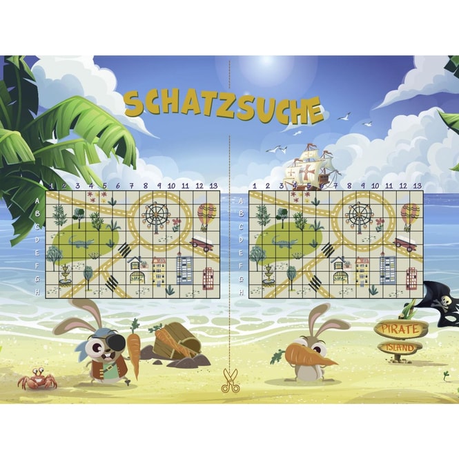 Der spaßige Spiele-Block