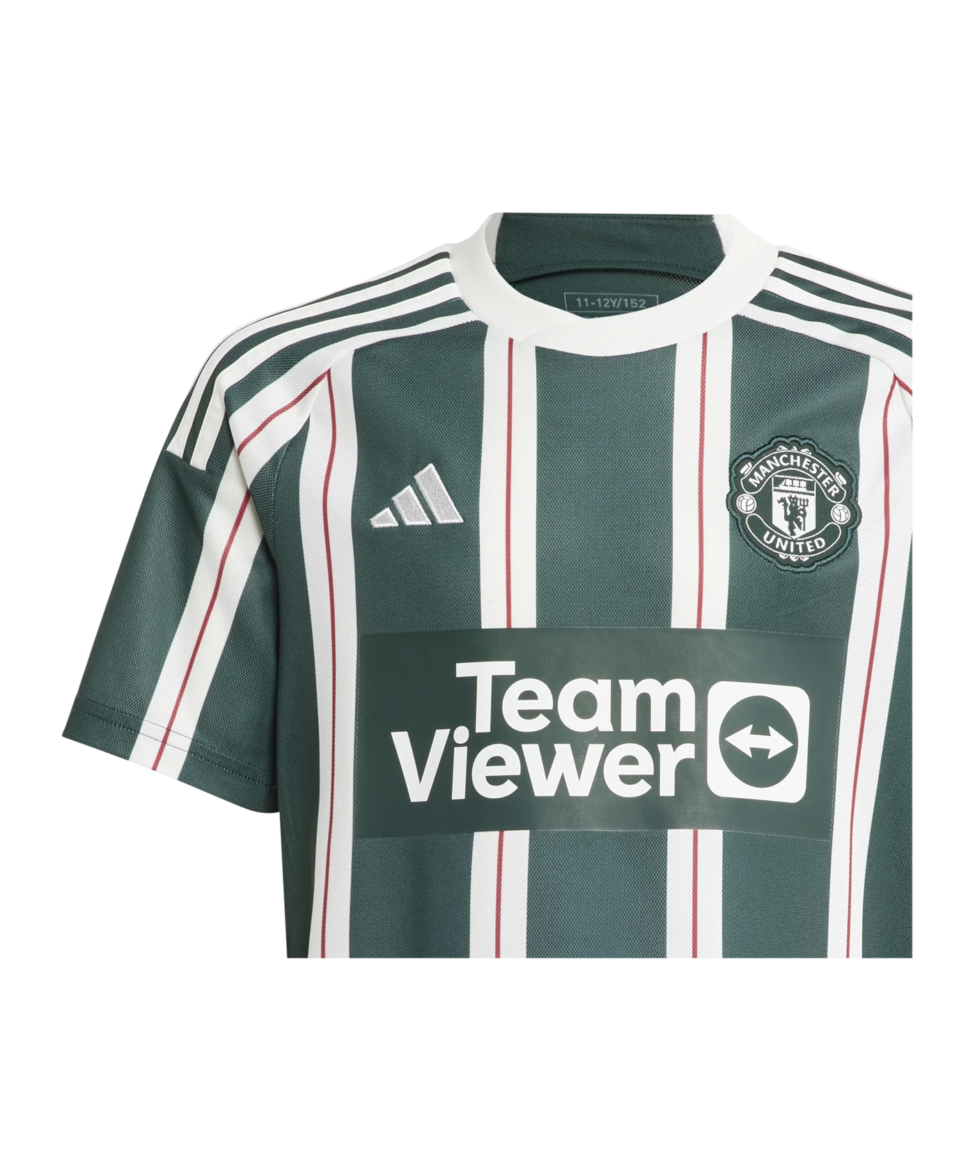 adidas Manchester United Trikot Away 2023/2024 Kids Grün