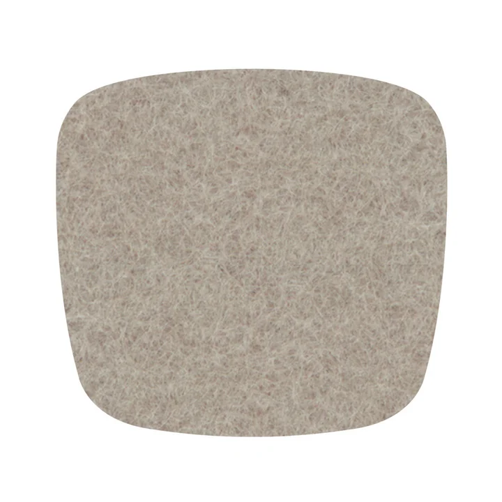 Hey Sign - Filz-Auflage Eames Plastic Armchair, stone 5mm
