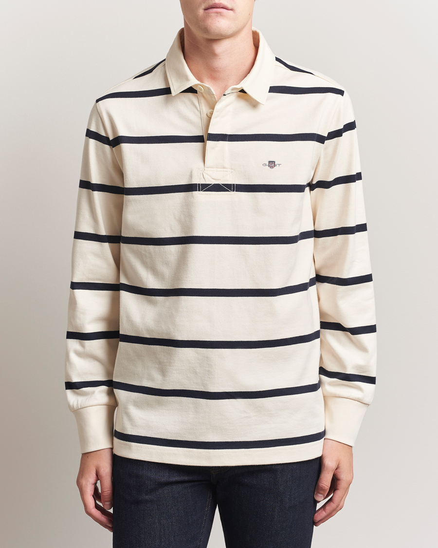 GANT Thin Stripe Heavy Rugger Cream