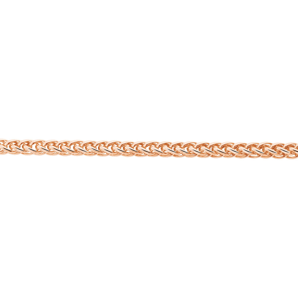 Bracelet Jolien Maille Spiga Or Rose