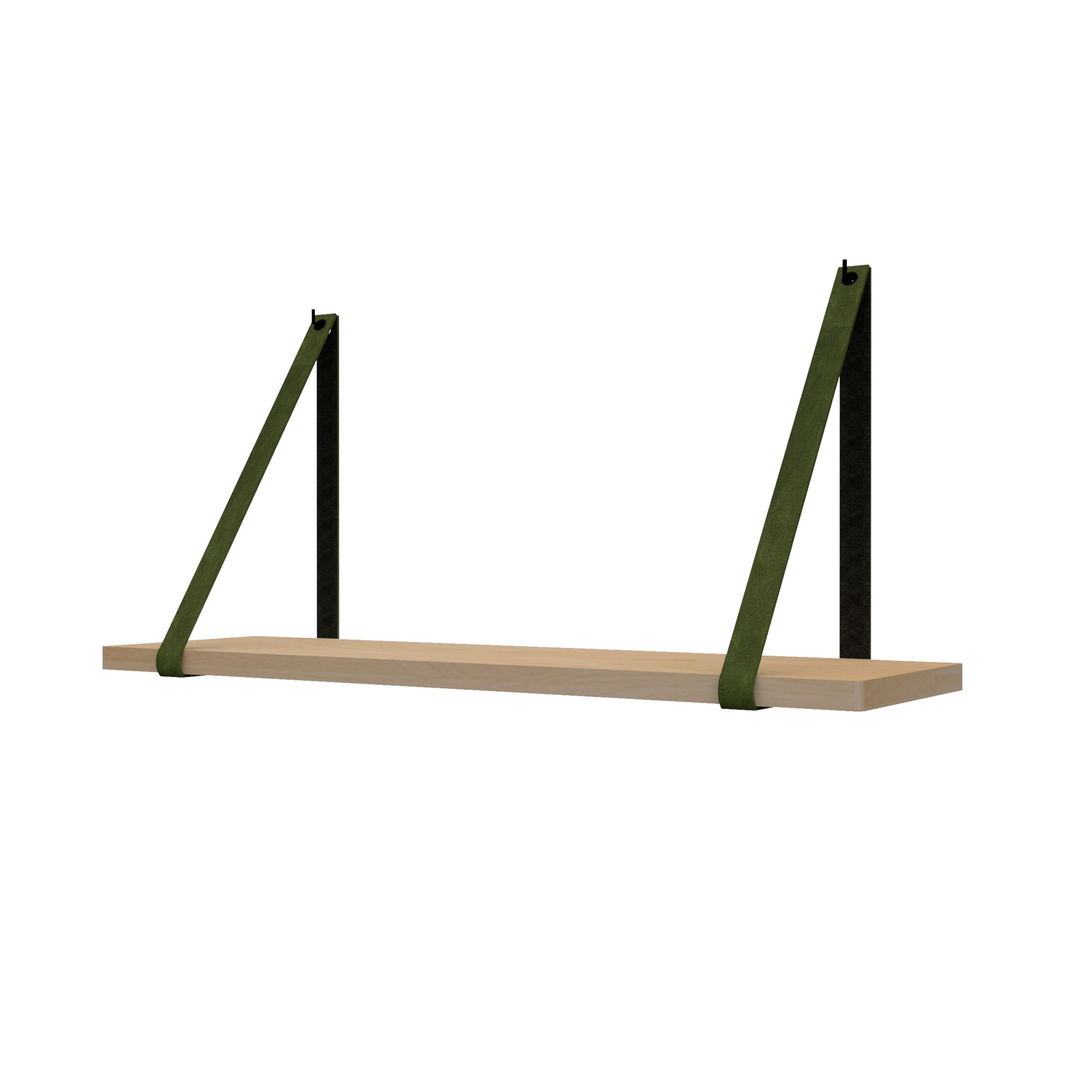 Leren plankdragers - KAKI