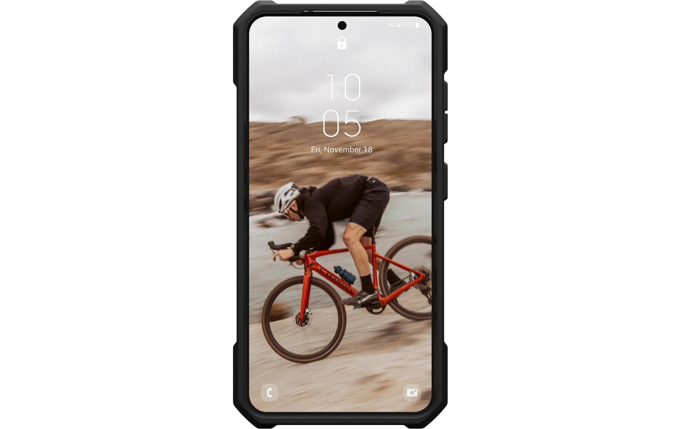 Back Cover Essential Armor Galaxy S25 BlackSchutzhülle für das Samsung Galaxy S25