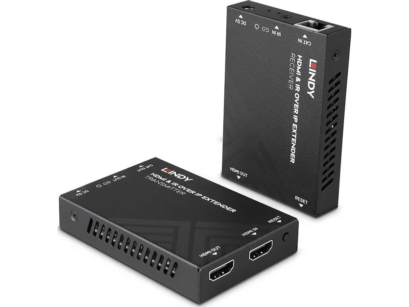 LINDY HDMI-forlænger &amp; IR over IP
