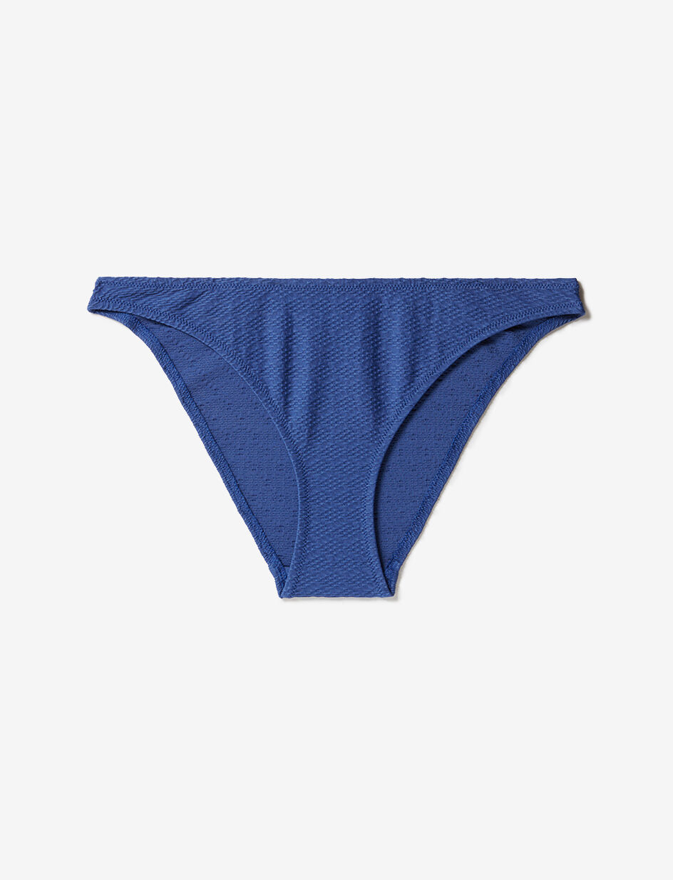 Culotte de bain taille basse - bleu franc