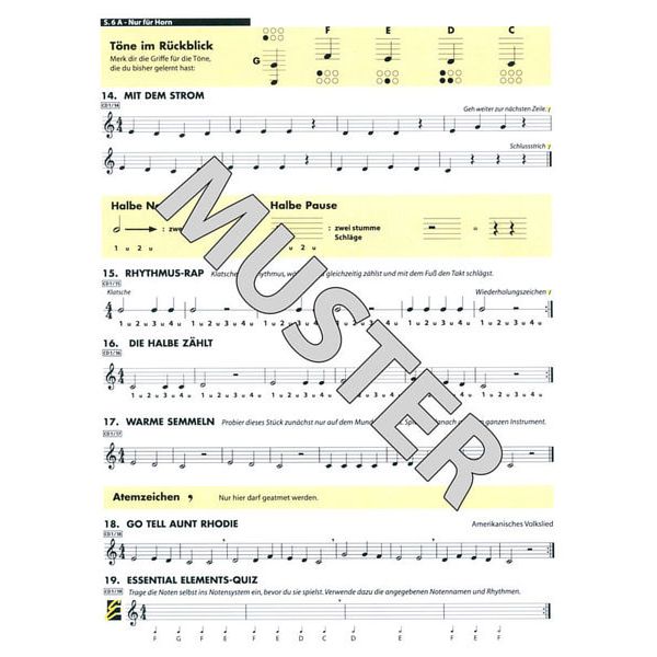 De Haske Essential Elements Horn 1
