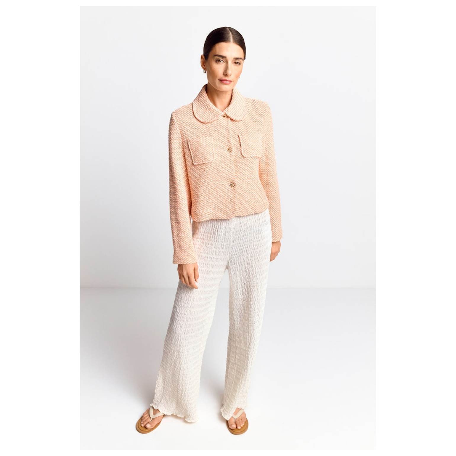 Rich & Royal Knittet jacket recycled