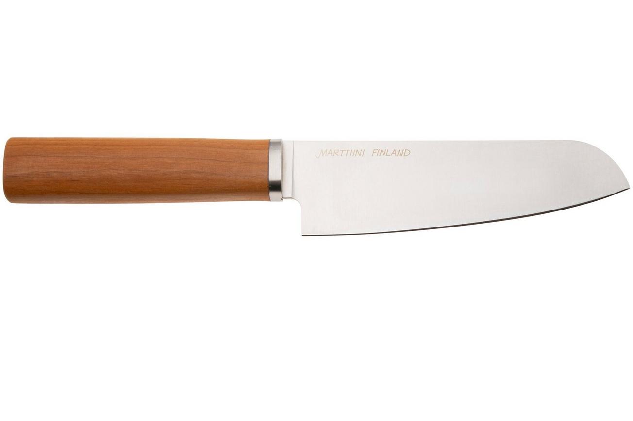 Marttiini Cabin Chef Kitchen Knife 444010 Satin 8Cr14MoV, Birch, santoku-mes