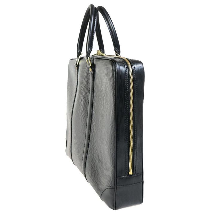 Louis Vuitton Vintage Louis Vuitton Porte Documents Voyage Black