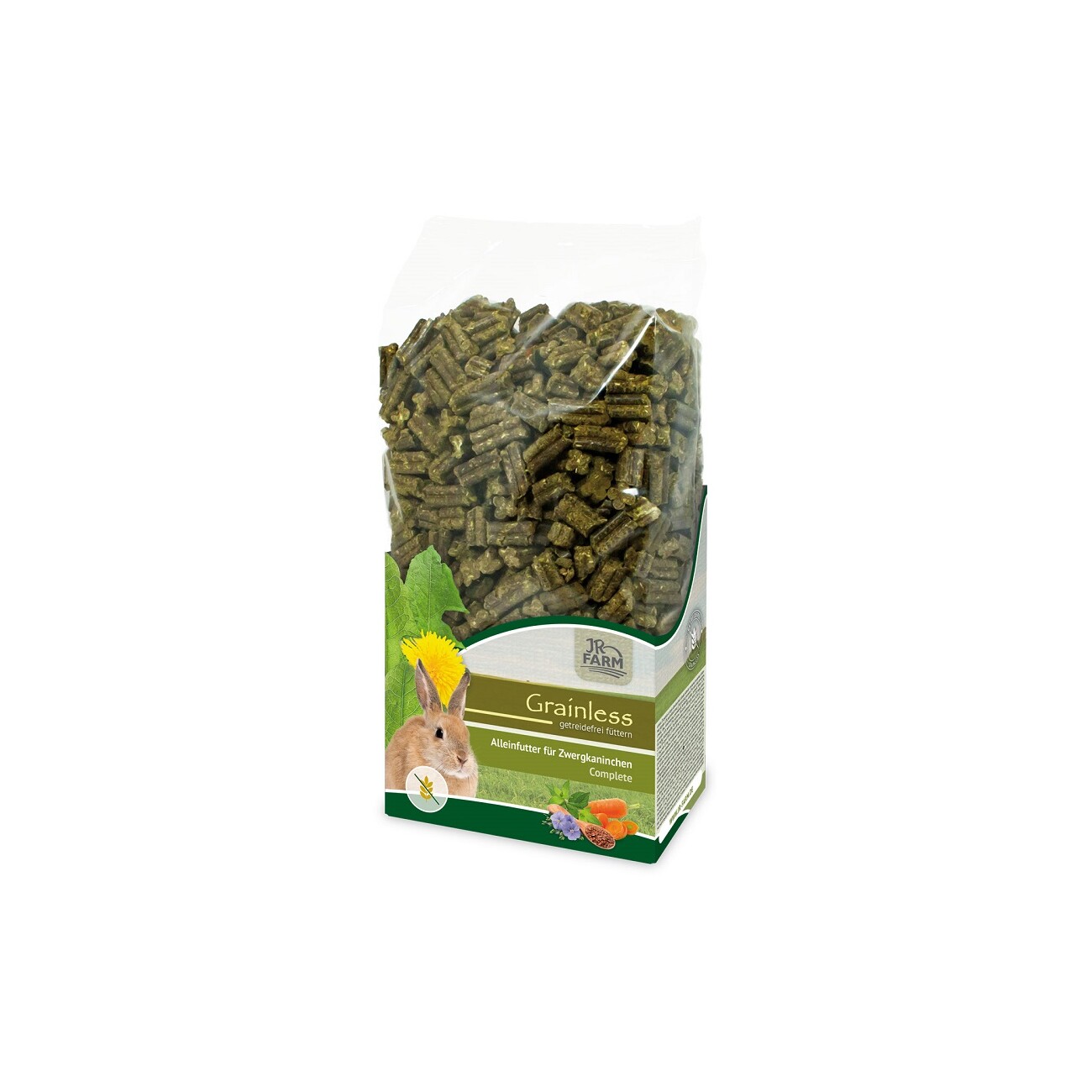 JR Farm Grainless Complete Zwergkaninchen 1,35 kg