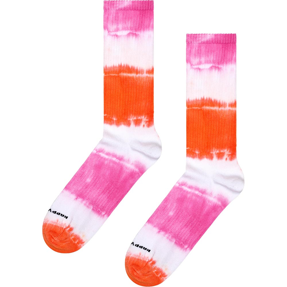 Happy Socks Dip Dye Sneaker Socken white