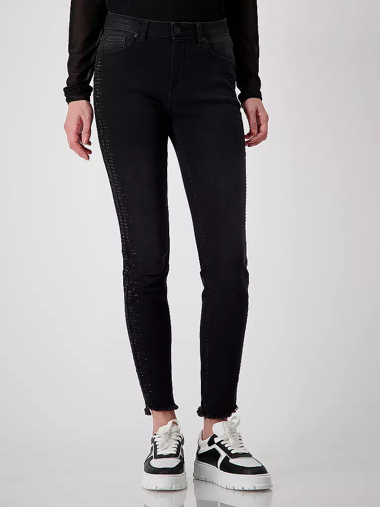 MONARI Jeans Slim Fit schwarz