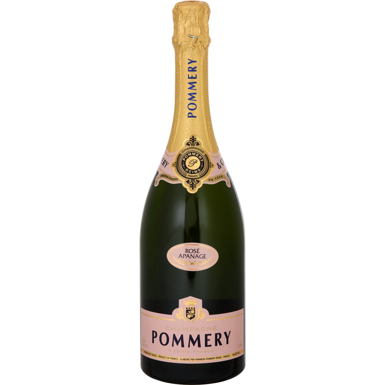 Pommery Rosé Apanage Brut Champagne 75 cl
