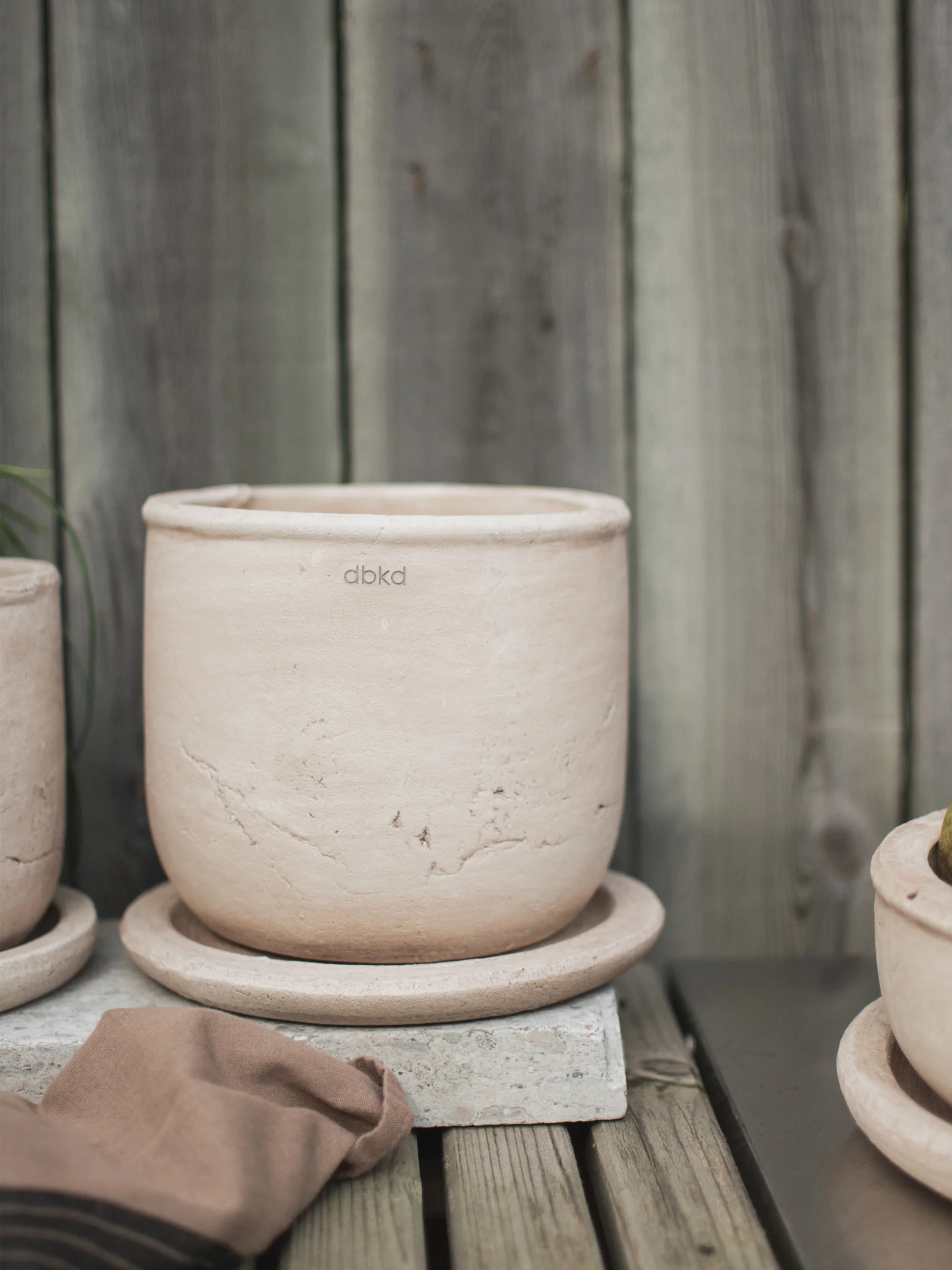 Outdoor bloempot Terra van terracotta, H 18 cm