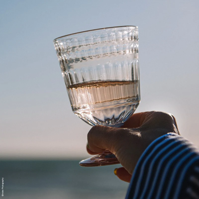 Lot de 6 verres à pied, CÔTES La Rochère