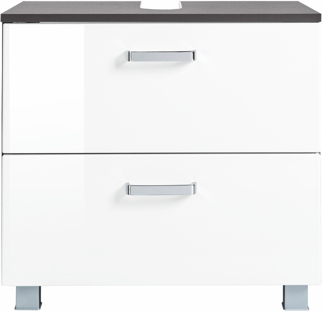 welltime Waschbeckenunterschrank »Ravenna« Breite 70 cm, Türen mit Anschlagdämpfern