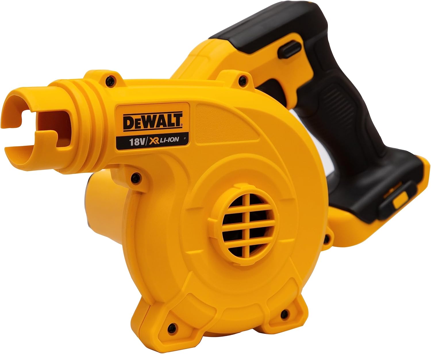 DEWALT Souffleur Brushless XR 18V 5Ah Li-Ion - Souffleur Électrique Portable sans Fil - Volume d'Air 450cfm - Vitesse 200km/h - 3,1 kg DCMBL562N-XJ