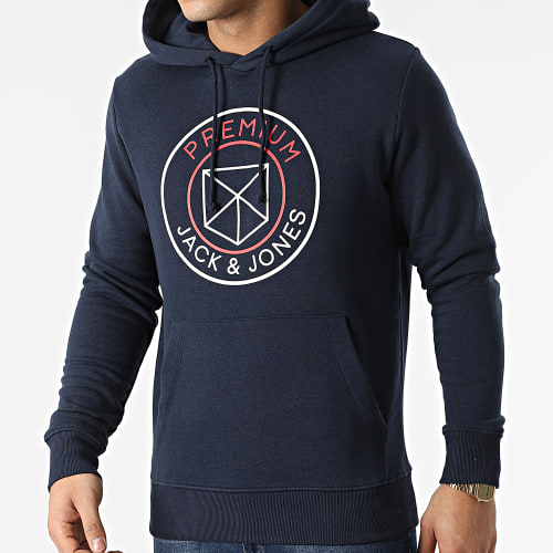 Sweat Capuche Blabranson Bleu Marine