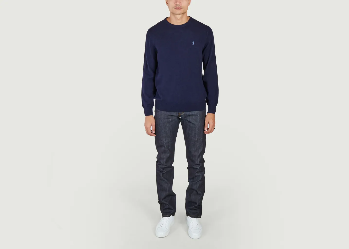 Pull siglé en laine Polo Ralph Lauren
