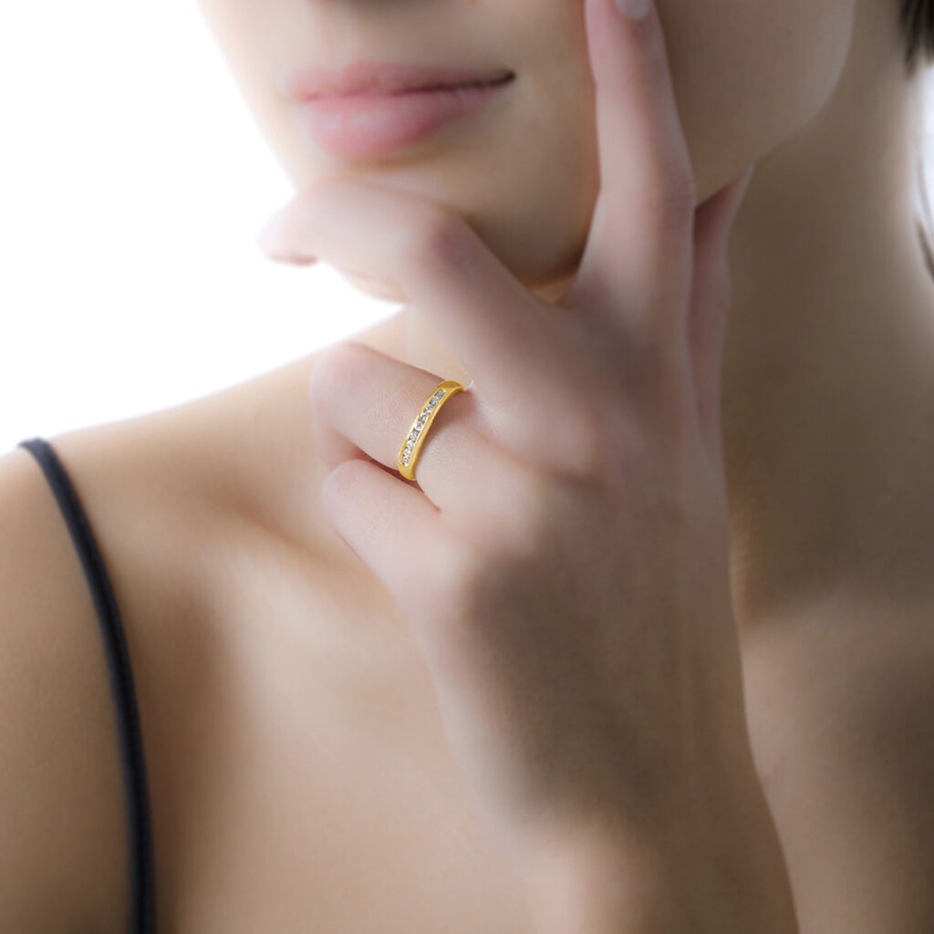 Alliance Giulia Or Jaune Diamant