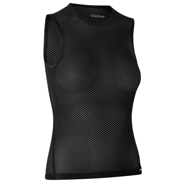 GripGrab Ultralight Mesh Ærmeløs Baselayer Dame Sort