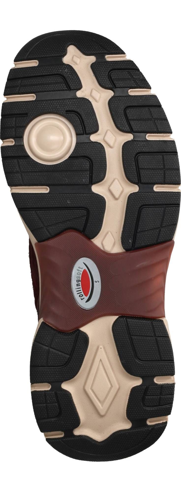 Gabor Rollingsoft Sneakers Rood Dames