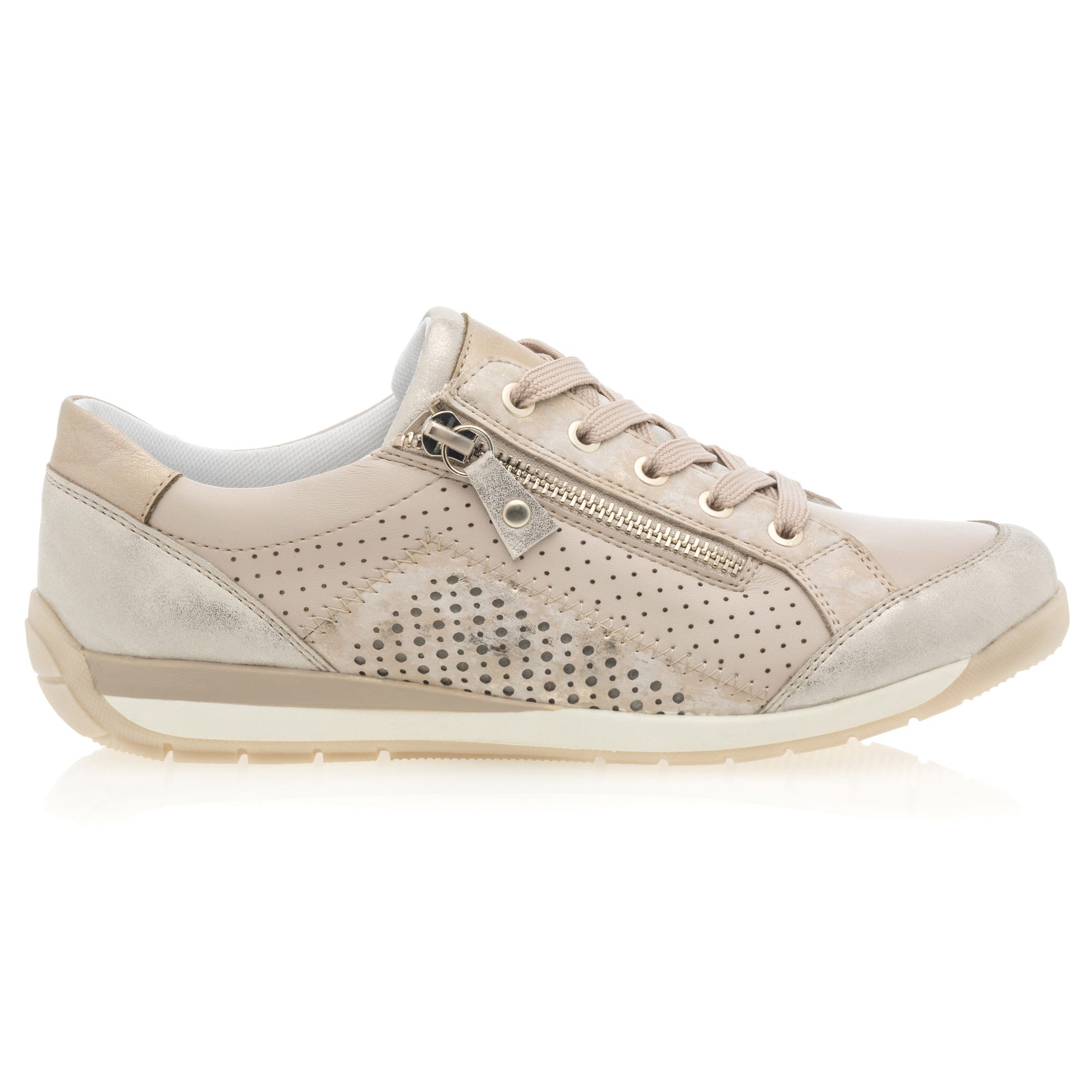 Baskets basses Femme beige