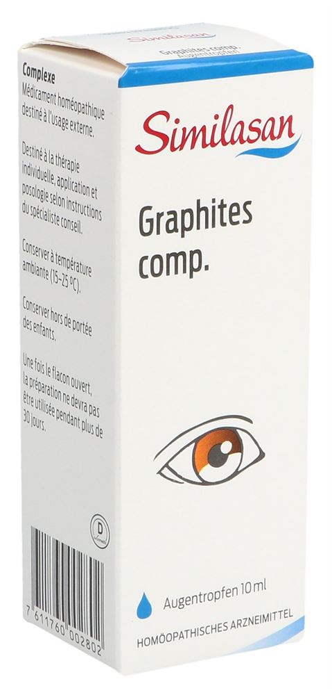 SIMILASAN Graphites comp. Gtt Opht Fl 10 ml