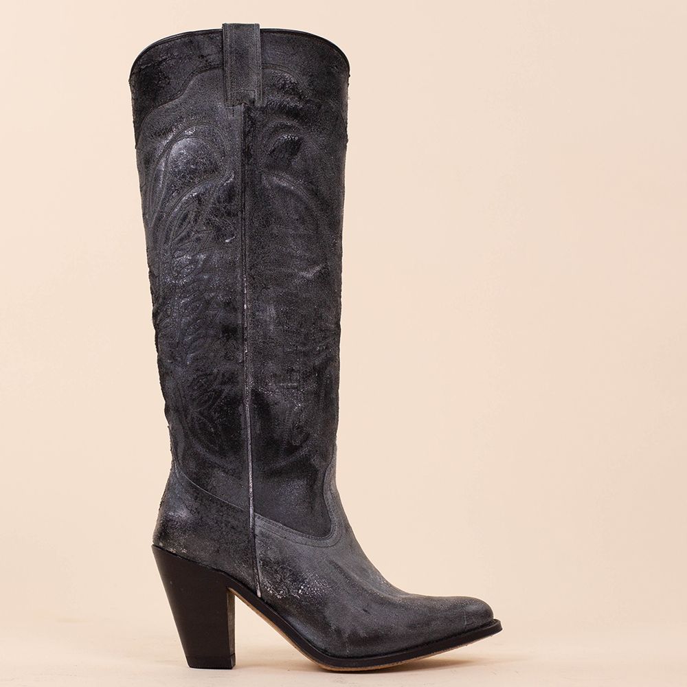 Sendra hoge boots 6662 Black vintage