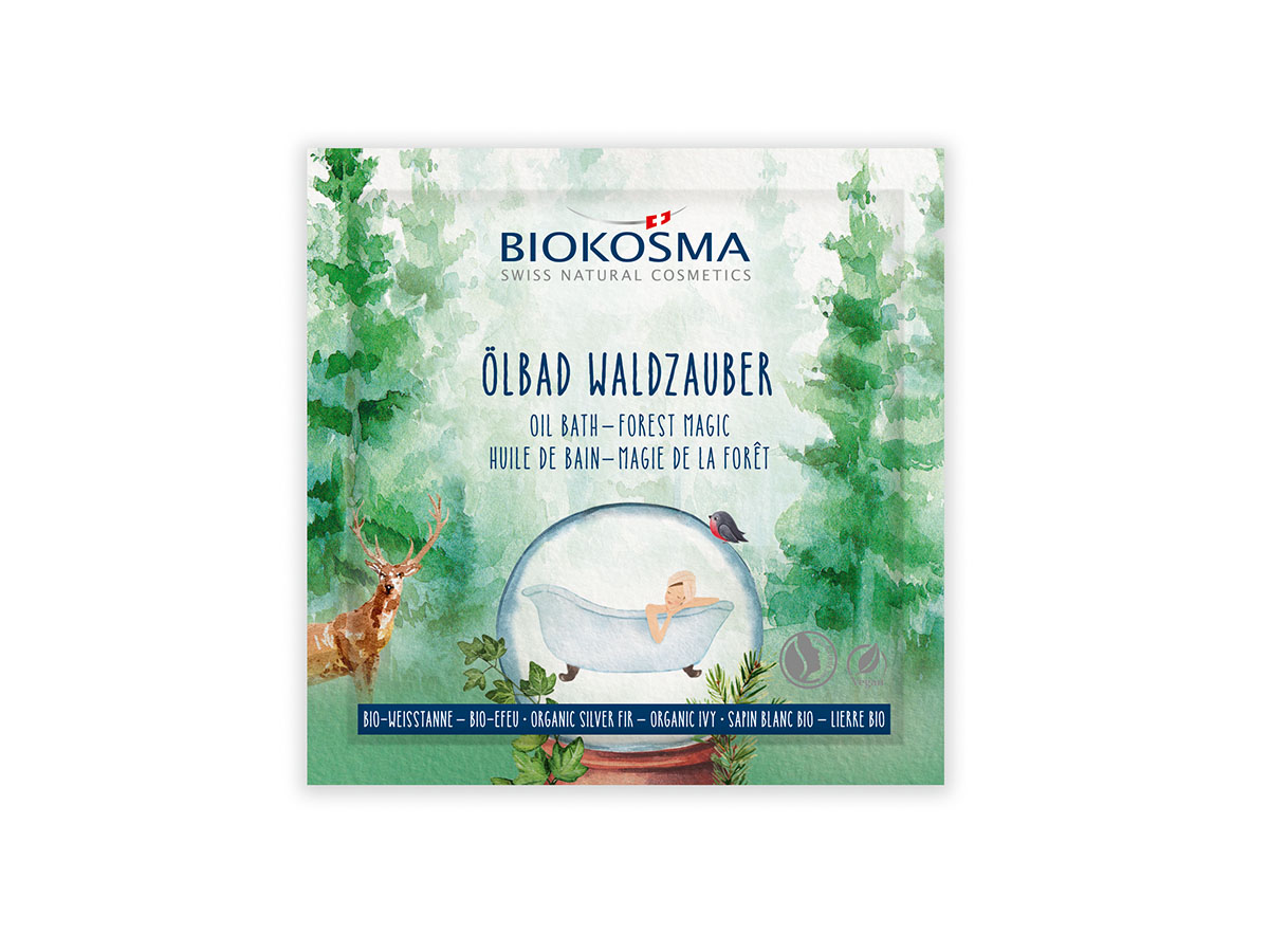 BIOKOSMA Ölbad Waldzauber Öl Weisstanne Efeu BIO Btl 25 ml