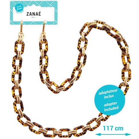 ZANAÉ Smartphone Armband animal print, Golden Stone