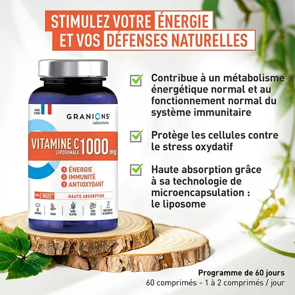 Granions Vitamina C Lipossomal 1000mg 60 comprimidos