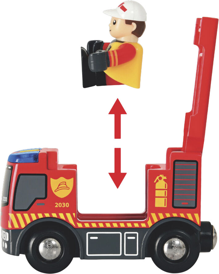 Brio Brio Togsæt m/brandmandstema