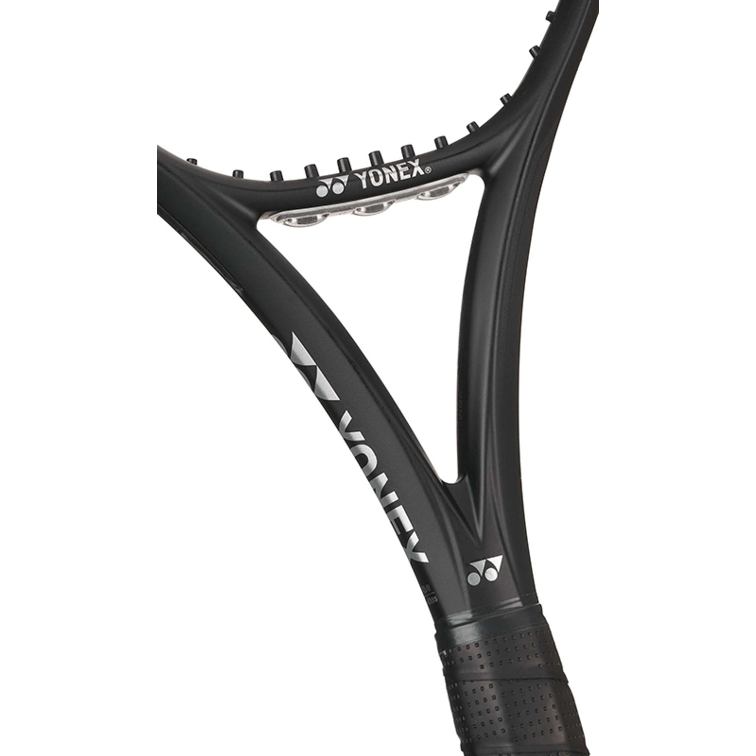 YONEX EZONE 100 300 GR. + 9 RACKETBAG ZWART