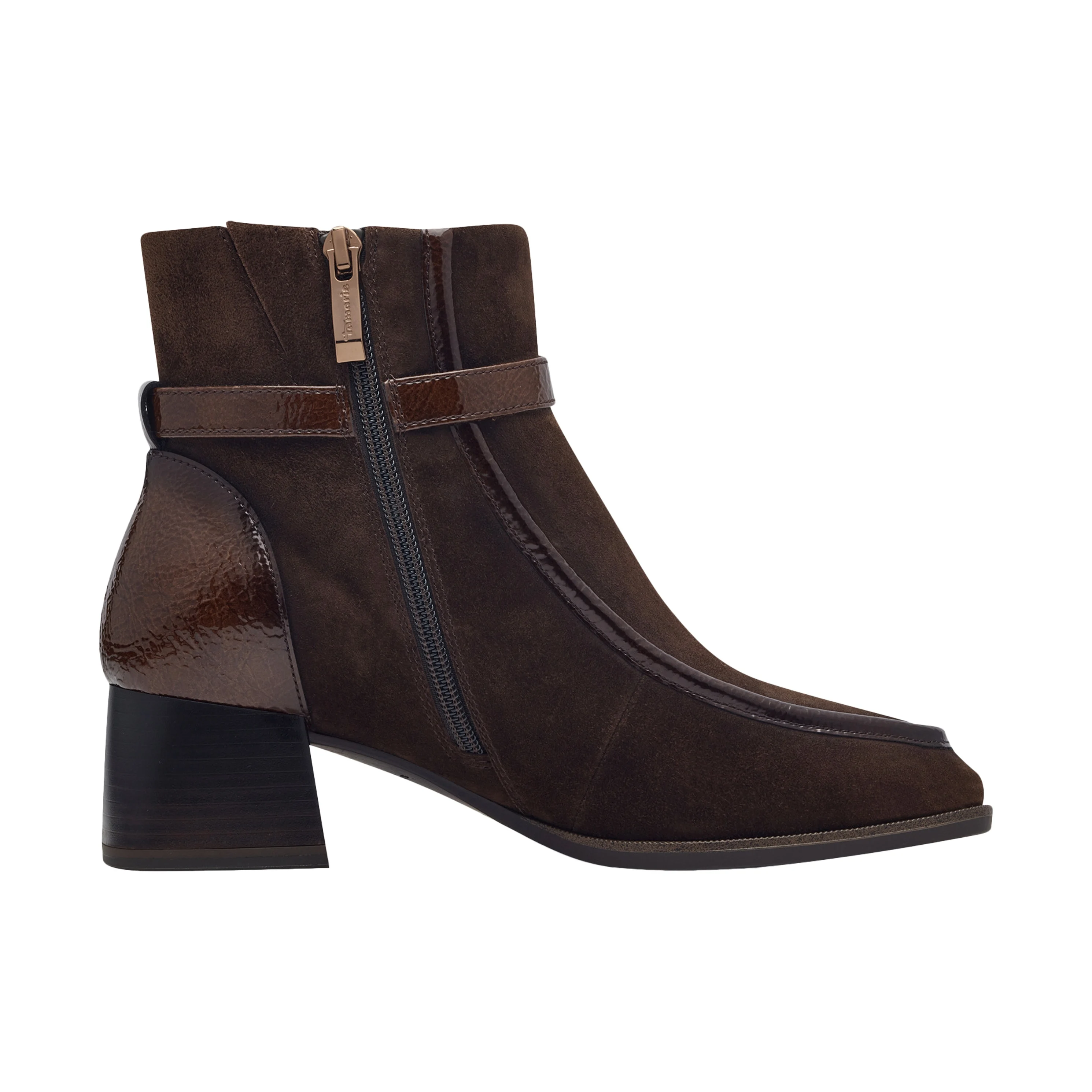 Bottines cuir | Marron