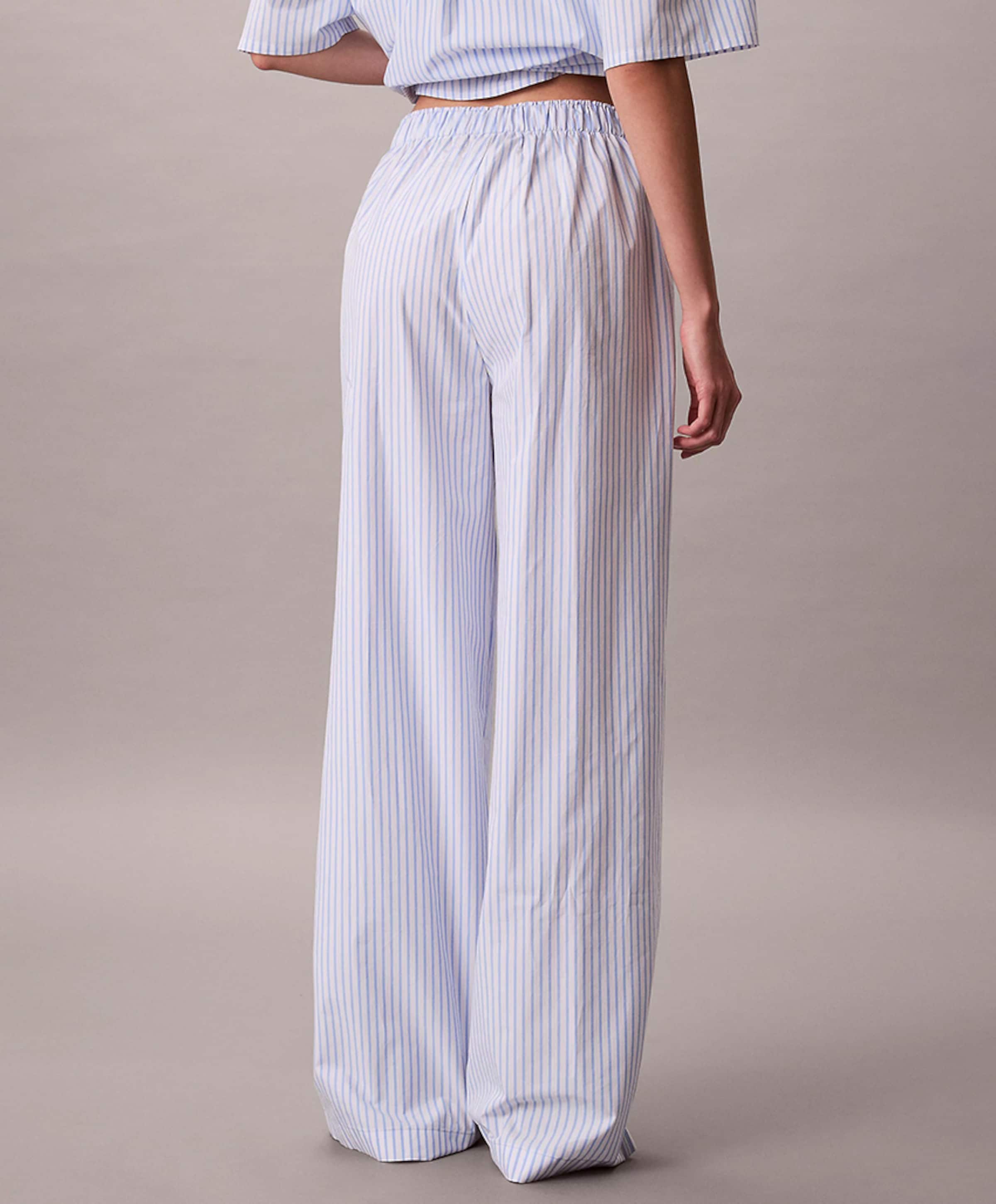 Calvin Klein Dames pyjamabroek blauw