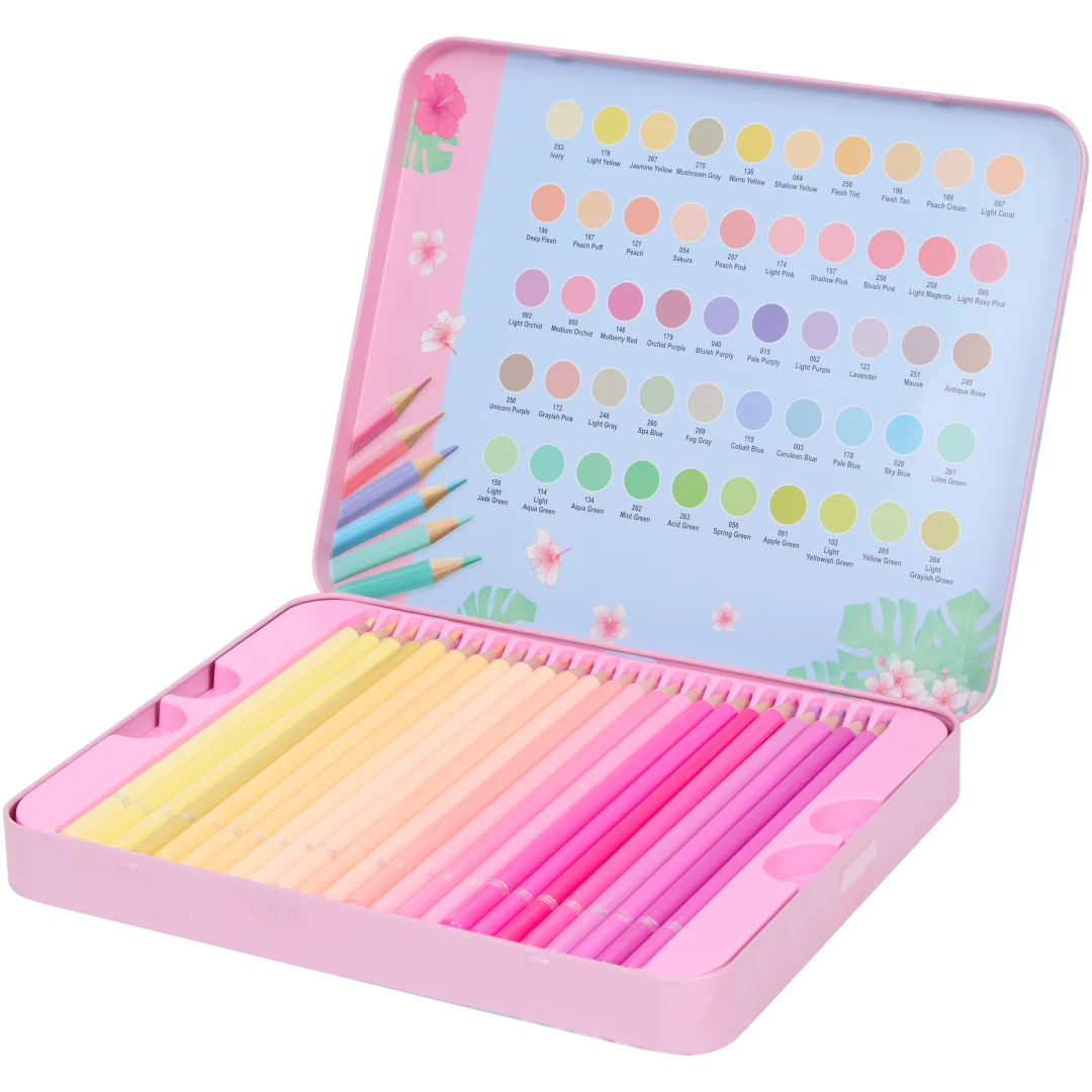 Boîte de crayons de couleur