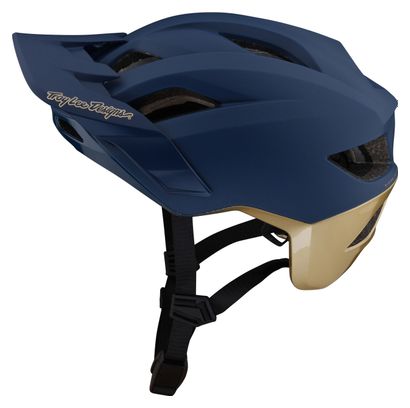 Casque Troy Lee Designs Flowline SE Mips Radian Titane/Bleu Marine