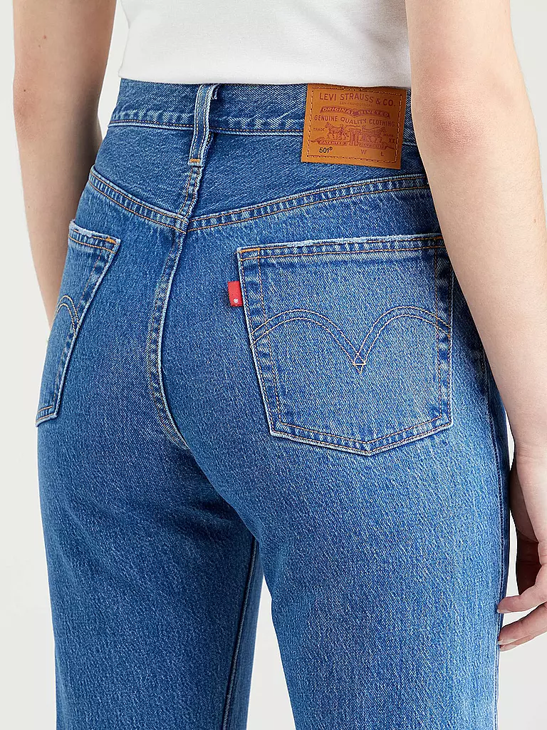 LEVI'S® Jeans Mom Fit 501 7/8 blau