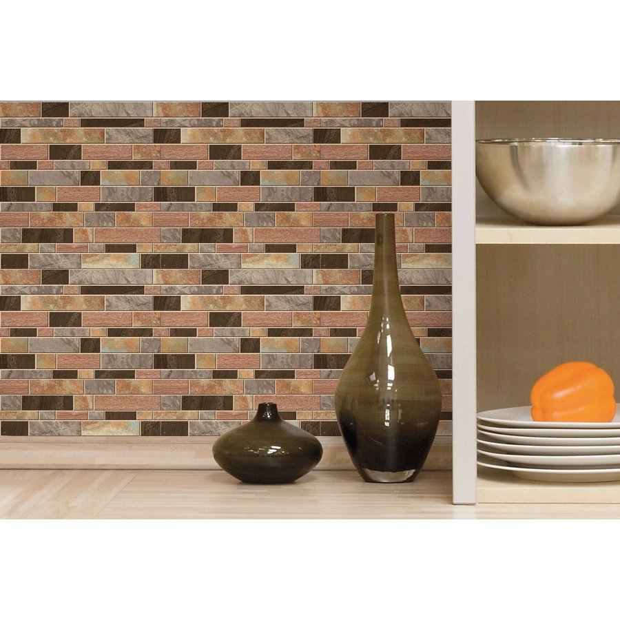 Room Mates STICKTILES - Modern braun Mehrfarbig
